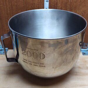 Used KitchenAid 5 2000 Edition 5 Qt Bowl-Lift Stand Mixer Stainless Steel Bowl